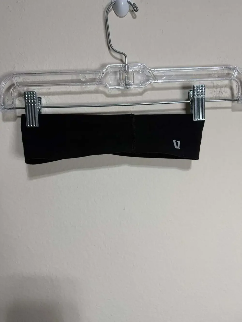 Vixst Twist-Front Performance Athletic Headband in Black